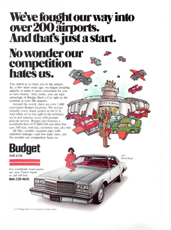 Advertising: Car Rental Collectibles on The Hot Collector