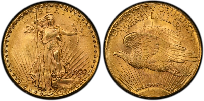 1933 Double Eagle on The Hot Collector