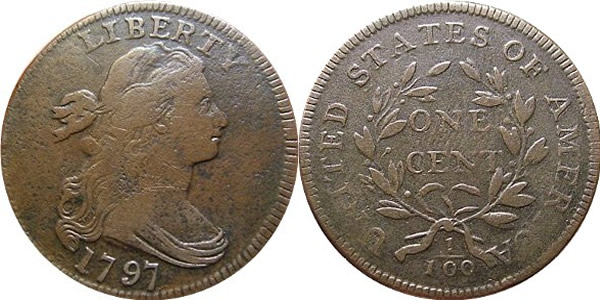 Draped Bust Large Cent 1796 - 1807 on The Hot Collector