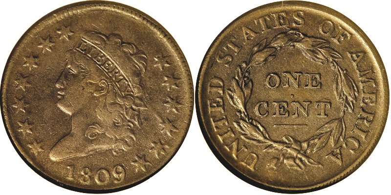 Classic Head Large Cent (1808-14) on The Hot Collector