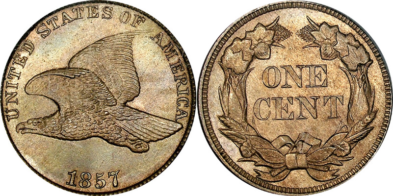 Flying Eagle Cent (1856-58) on The Hot Collector