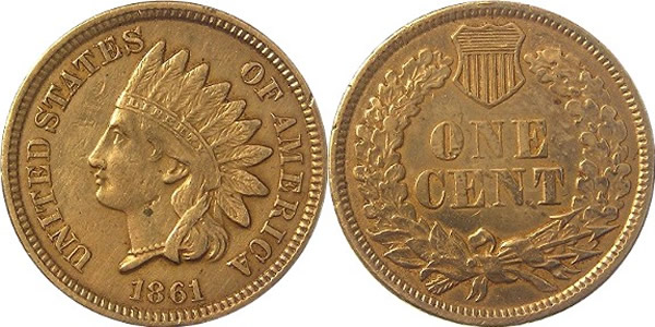 Indian Cent (1859-1909) on The Hot Collector