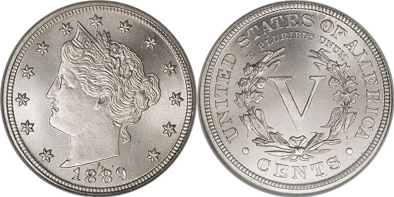 Liberty V Nickel (1883 - 1913) on The Hot Collector