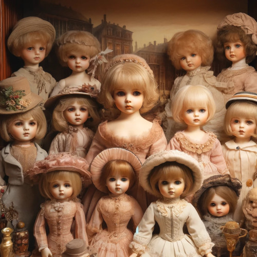 Bisque Dolls on The Hot Collector